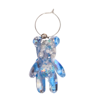Load image into Gallery viewer, Wine Charms - Teddy Bear