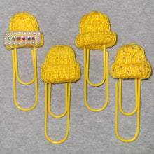 Load image into Gallery viewer, Bougie Beanie Clips - Yellow